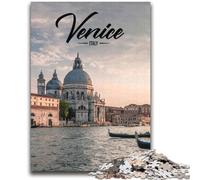 Puzzles Venise 1000 pièces pour Adolescents, Jeu Stimulant, Chaque pièce est Unique - Jeu Familial Stimulant 2000 pièces (70x100cm)