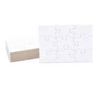 Puzzles Vierges Bright Creations, 9 pièces chacun (14 x 10 cm, 24 Feuilles)