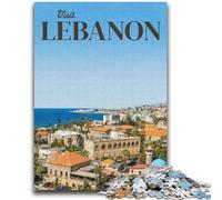 Puzzles Visit Lebanon 1000 pièces pour Adultes, Jeu éducatif et décompressant pour Anniversaire et Noël, 2000 pièces (70x100cm)