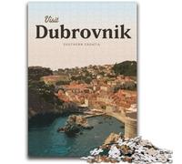 Puzzles Visitez Dubrovnik pour Adolescents, Jeux éducatifs, décoration d'intérieur, Cadeau d'anniversaire, Cadeaux, Art Mural 2000 pièces (70x100cm)