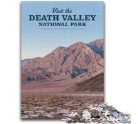 Puzzles Visitez la Vallée de la Mort 1000 pièces pour Adolescents, Cadeau d'anniversaire pour Tuer Le Temps, Cadeaux, décoration Murale pour 14 Ans et Plus (1000 pièces, 26x38cm)