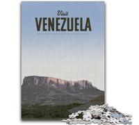 Puzzles « Visitez Le Venezuela » pour Adultes, Art intéressant, réduction du Stress, liste de souhaits avec Le Père Noël, pour Les 14 Ans, 1000 pièces (26x38cm)