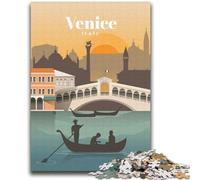 Puzzles Voyage à Venise pour Adultes 1000 pièces, Jouets de Divertissement Familial, idéal comme Cadeau pour Toute la Famille 2000 pièces (70x100cm)