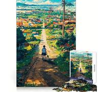 Puzzles Walking Home pour Adultes, 1000 pièces, Exercice de raisonnement, Loisirs paisibles, Cadeau saisonnier idéal (50x75cm)