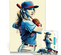 Puzzles We Love Baseball de 1000 pièces Un pour stimuler la mémoire et développer Ses capacités cognitives (38x26cm)