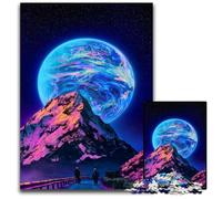 Puzzles Wherever You Go 1000 pièces pour Adultes Puzzles pour Adultes Décoration Artistique DIY Parfaite ou Cadeau d'anniversaire 26x38cm/10,23x14,96 Pouces