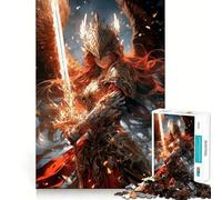 Puzzles Wings of Rebellion 1000 pièces Jeu de réflexion de qualité supérieure,découpé au Laser Exercice Mental Calme à Faire à la Maison (50x75cm)