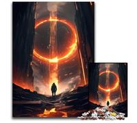 Puzzles Zen Ruins Ivory Tower pour Adultes Puzzles en Bois de 1000 pièces pour Adultes Parfait pour Les Adolescents et la décoration intérieure 1000 pièces (75 x 50 cm)