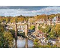 PuzzlEscapes « Knaresborough the Viaduc » 1000 pièces | Great British Jigsaws | Petit lot | Puzzles durables
