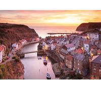 PuzzlEscapes « Staithes the View » - 1000 pièces | Great British Jigsaws | Petit lot | Puzzles durables