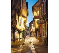 PuzzlEscapes « The Shambles in York » 1000 pièces | Great British Jigsaws | Petit lot | Puzzles durables