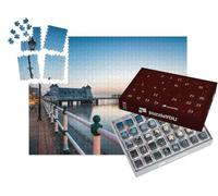 puzzleYOU : Calendrier de l'Avent | « A l'aube sur la jetée de Penarth près de Cardiff, Pays de Galles »
