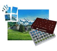 puzzleYOU : Calendrier de l'Avent | « Alpes suisses avec Jungfraujoch »