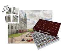 puzzleYOU : Calendrier de l'Avent | « Anciens canons sur Les Murs du château de Kronborg au Danemark »