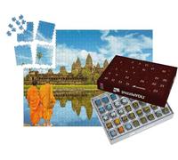 puzzleYOU : Calendrier de l'Avent | « Angkor Wat : Temple et Plus Grand Monument Religieux du Monde, Cambodge »