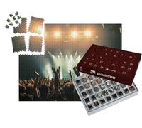 puzzleYOU : Calendrier de l'Avent | « Assistants à Un Concert, Silhouettes »