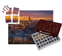 puzzleYOU : Calendrier de l'Avent | « Aube sur Le château de Wawel, Cracovie, Pologne »
