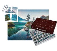 puzzleYOU : Calendrier de l'Avent | « Automne à Hintersee : Alpes bavaroises Le Matin, Allemagne »