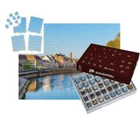 puzzleYOU : Calendrier de l'Avent | « Bâtiment sur la Digue à Besancon - France »
