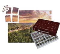 puzzleYOU : Calendrier de l'Avent | « Beau Paysage avec Les ruines du château d'Aggstein et Le Danube en Autriche »