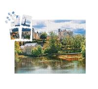 puzzleYOU : Calendrier de l'Avent | « Belle vallée pittoresque de la Loire - Vue avec Chateau de Montreui bellay. France »