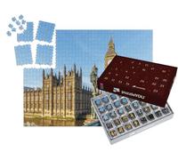 puzzleYOU : Calendrier de l'Avent | « Big Ben en Hiver avec Un Matin ensoleillé, Londres »