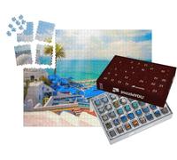puzzleYOU : Calendrier de l'Avent | « Blanc Bleu ensoleillé, Sidi BOU Said »