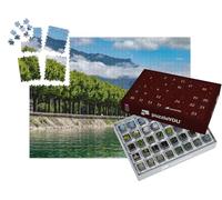 puzzleYOU : Calendrier de l'Avent | « Boulevard du Lac au Grand Port dans la Ville d'Aix Les Bains dans la région Auvergne-Rhône-Alpes »