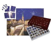 puzzleYOU : Calendrier de l'Avent | « Brouillard de Neige au Centre-Ville de Zurich »