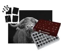 puzzleYOU : Calendrier de l'Avent | « Buffle d'Afrique, Parc National de Tsavo Est »