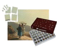 puzzleYOU : Calendrier de l'Avent | « Camille Pissarro - Deux Femmes discutant au Bord de la mer, St. Thomas »