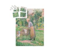 puzzleYOU : Calendrier de l'Avent | « Camille Pissarro - Une blanchisseuse à Éragny »
