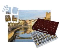 puzzleYOU : Calendrier de l'Avent | « Canal de la Robine à Narbonne, Languedoc-Roussillon - France »