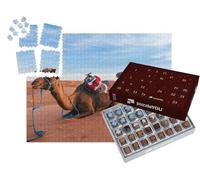 puzzleYOU : Calendrier de l'Avent | « Caravane de chameaux dans Le Sahara marocain »