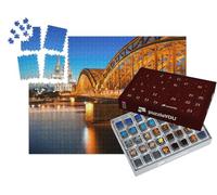 puzzleYOU : Calendrier de l'Avent | « Cathédrale et Pont Hohenzollern, Cologne, Allemagne »