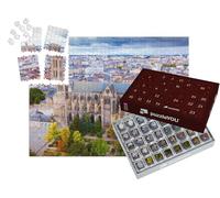 puzzleYOU : Calendrier de l'Avent | « Célèbre cathédrale Gothique dans la Ville de Limoges en France, Europe »