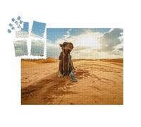 puzzleYOU : Calendrier de l'Avent | « Chameau au Repos dans Le Sahara, Maroc »