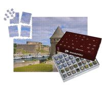 puzzleYOU : Calendrier de l'Avent | « Château de Brest et Tour Tanguy en Bretagne, France »