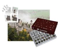 puzzleYOU : Calendrier de l'Avent | « Château de Neuschwanstein dans Le Brouillard, Bavière »