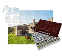 puzzleYOU : Calendrier de l'Avent | « Château-Landon, département de Seine-et-Marne en région Ile-de-France, France »