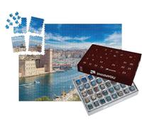 puzzleYOU : Calendrier de l'Avent | « Château Saint Jean et cathédrale de la Major, Marseille, France »