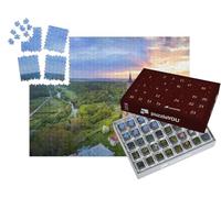 puzzleYOU : Calendrier de l'Avent | « Clocher sur Ivanova Gora, Glubokovo sur la Nara, oblast de Moscou, Russie »