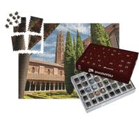 puzzleYOU : Calendrier de l'Avent | « Cloître et Jardin de la Cour du couvent dominicain du Couvent des Jacobins à Toulouse, France. »