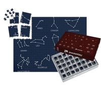 puzzleYOU : Calendrier de l'Avent | « Constellations, Douze Signes du Zodiaque, Fond Bleu »