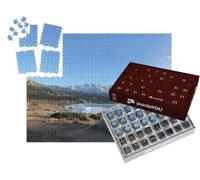 puzzleYOU : Calendrier de l'Avent | « Corse, Calvi, France, Vue du Sommet du Spanu sur Les Montagnes corses (Monte cinto) »