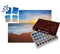 puzzleYOU : Calendrier de l'Avent | « Coucher de Soleil enchanteur au Bord de la mer »