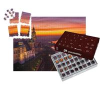 puzzleYOU : Calendrier de l'Avent | « Coucher de Soleil sur Le château de Wawel, Cracovie, Pologne »