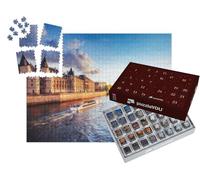 puzzleYOU : Calendrier de l'Avent | « Coucher de Soleil sur l'Île de la Cité à Paris »