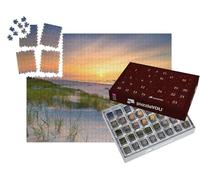 puzzleYOU : Calendrier de l'Avent | « Coucher de Soleil sur Une Plage de la mer Baltique »