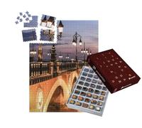 puzzleYOU : Calendrier de l'Avent | « Crépuscule sur Le Pont de Pierre à Bordeaux, France »
